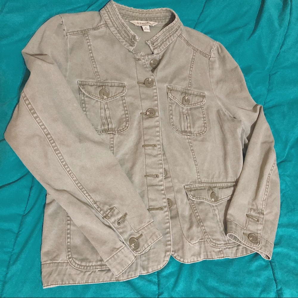 Olive green jacket